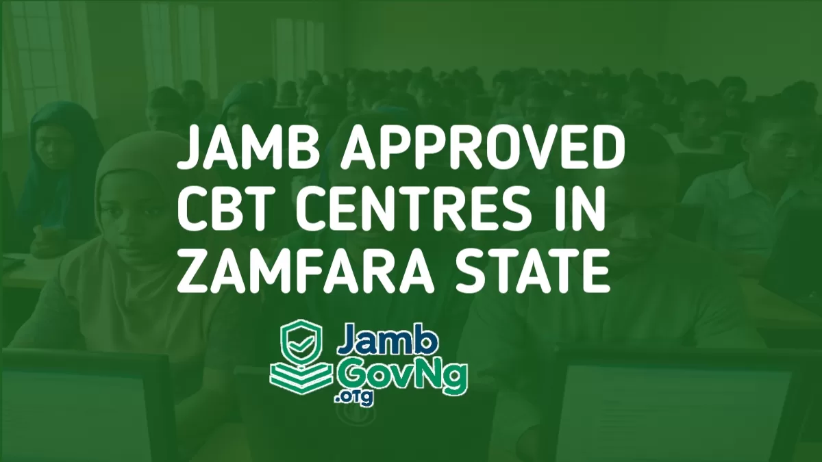 JAMB Approved CBT Centres In Zamfara State