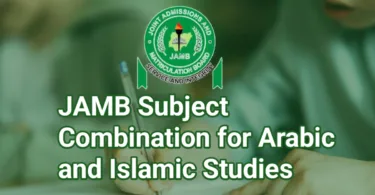 JAMB Subject Combination For Arabic And Islamic Studies
