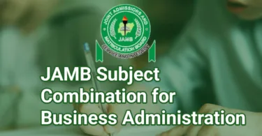 JAMB Subject Combination for Business Administration
