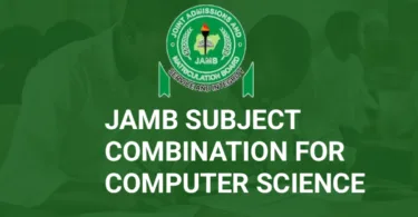 JAMB Subject Combination For Computer Science