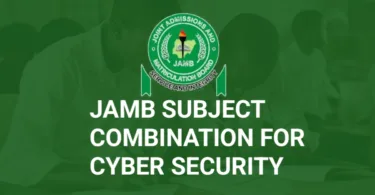 JAMB Subject Combination for Cyber Security