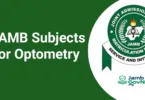 JAMB Subject Combination for Optometry