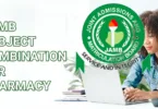 JAMB Subject Combination For Pharmacy