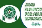 JAMB Subject Combination for Adult Education