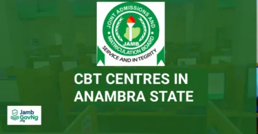 JAMB Approved CBT Centres In Anambra State