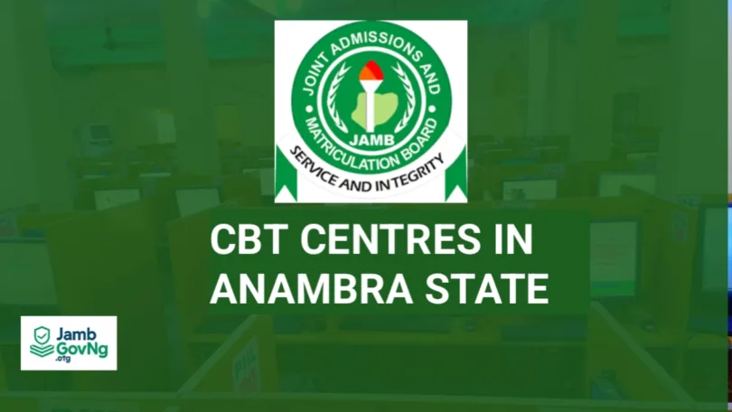 JAMB Approved CBT Centres In Anambra State