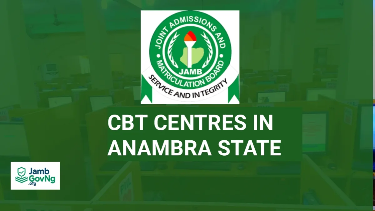 JAMB Approved CBT Centres In Anambra State