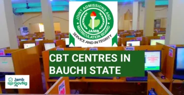 JAMB Approved CBT Centres In Bauchi State