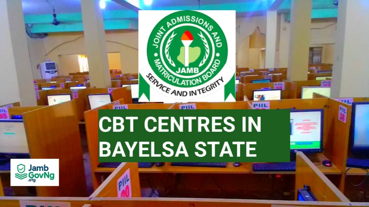 JAMB CBT Centres In Bayelsa State