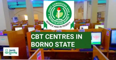 JAMB Approved CBT Centres In Borno State