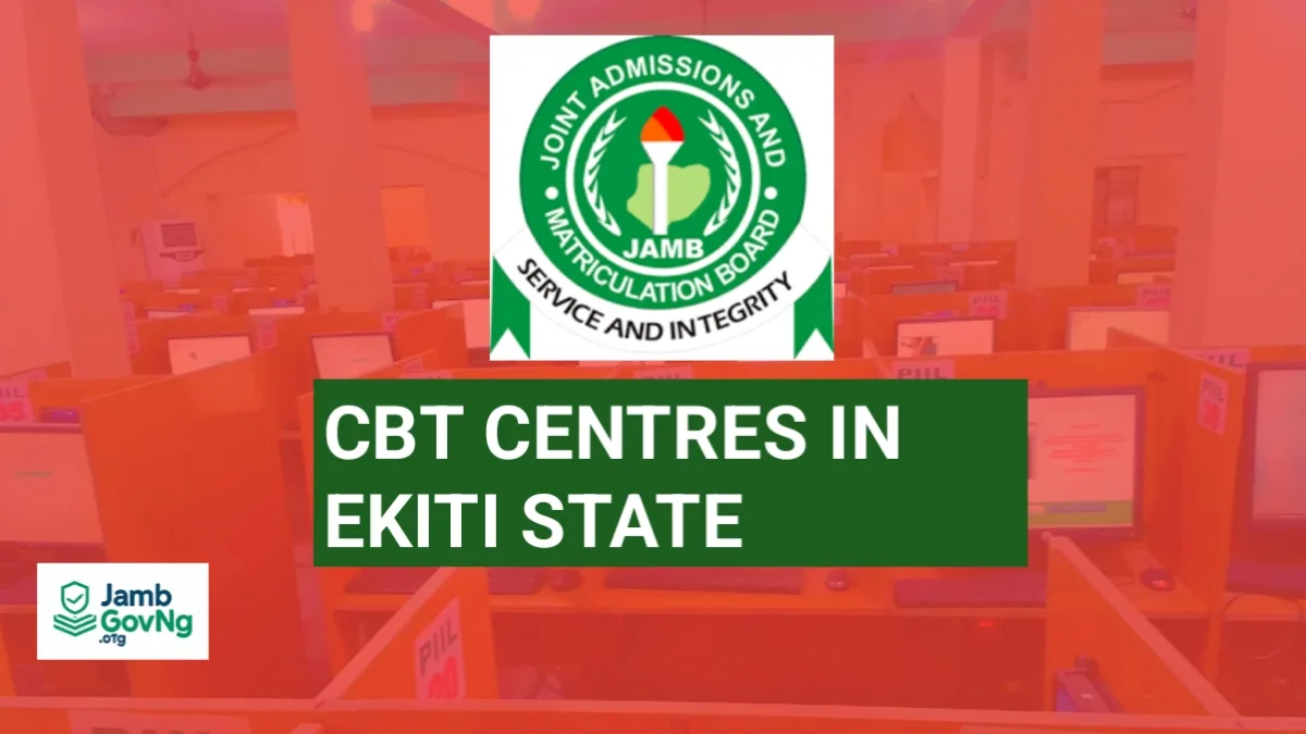 JAMB CBT Centres In Ekiti State