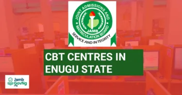 JAMB CBT Centres In Enugu State