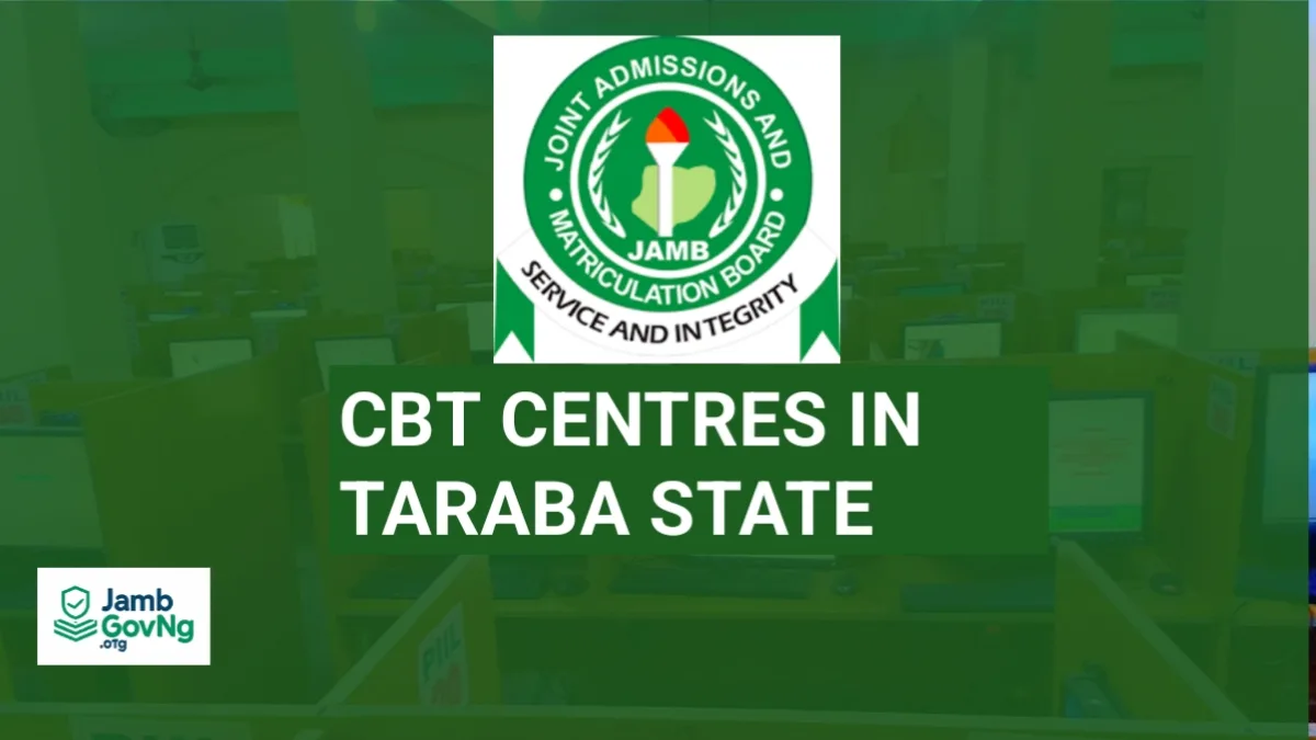 JAMB Approved CBT Centres In Taraba State