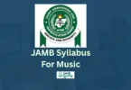 JAMB Syllabus for Music